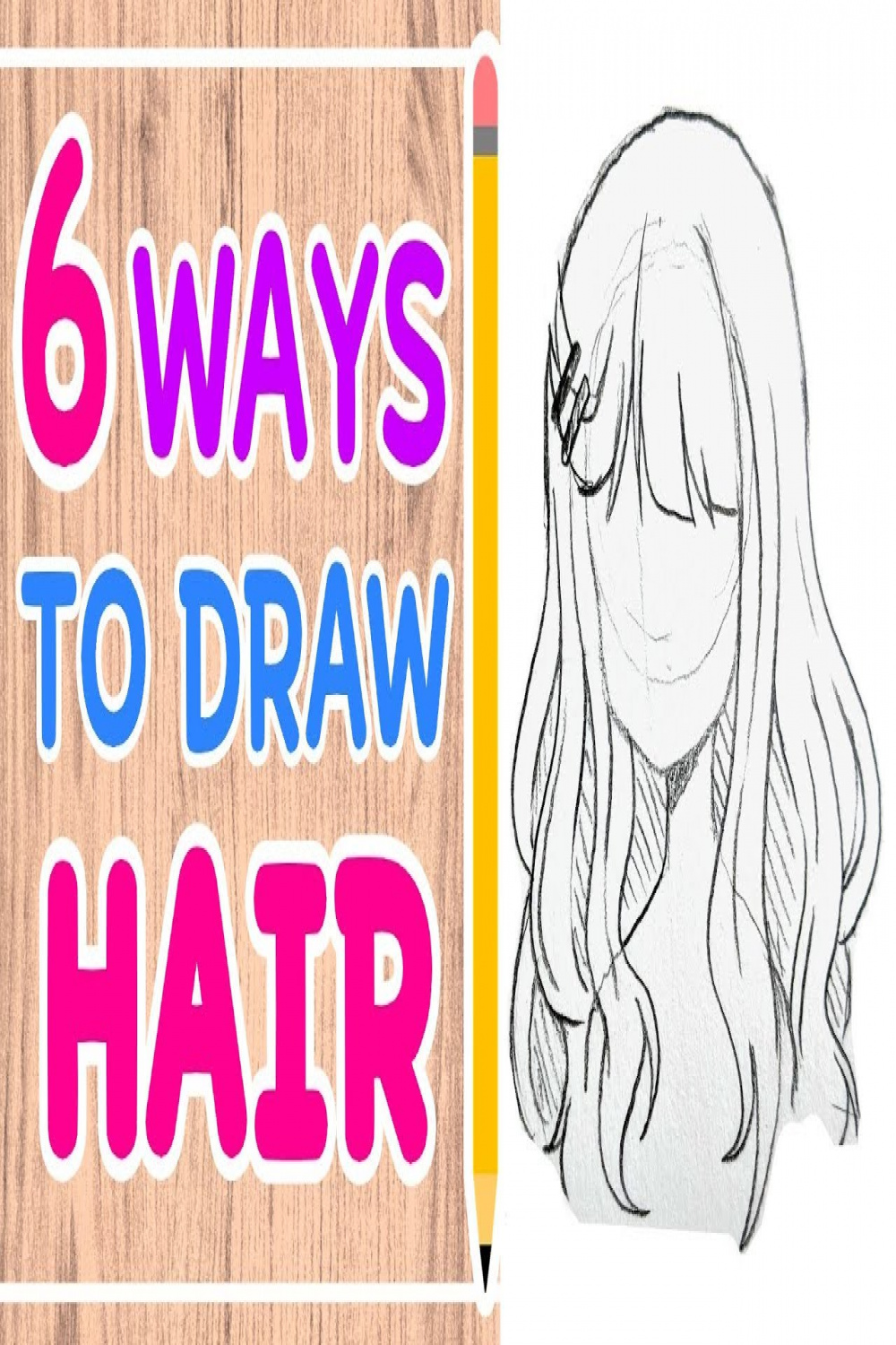 ☆ HOW TO DRAW  HAIRSTYLES  Easy Tutorial! ☆