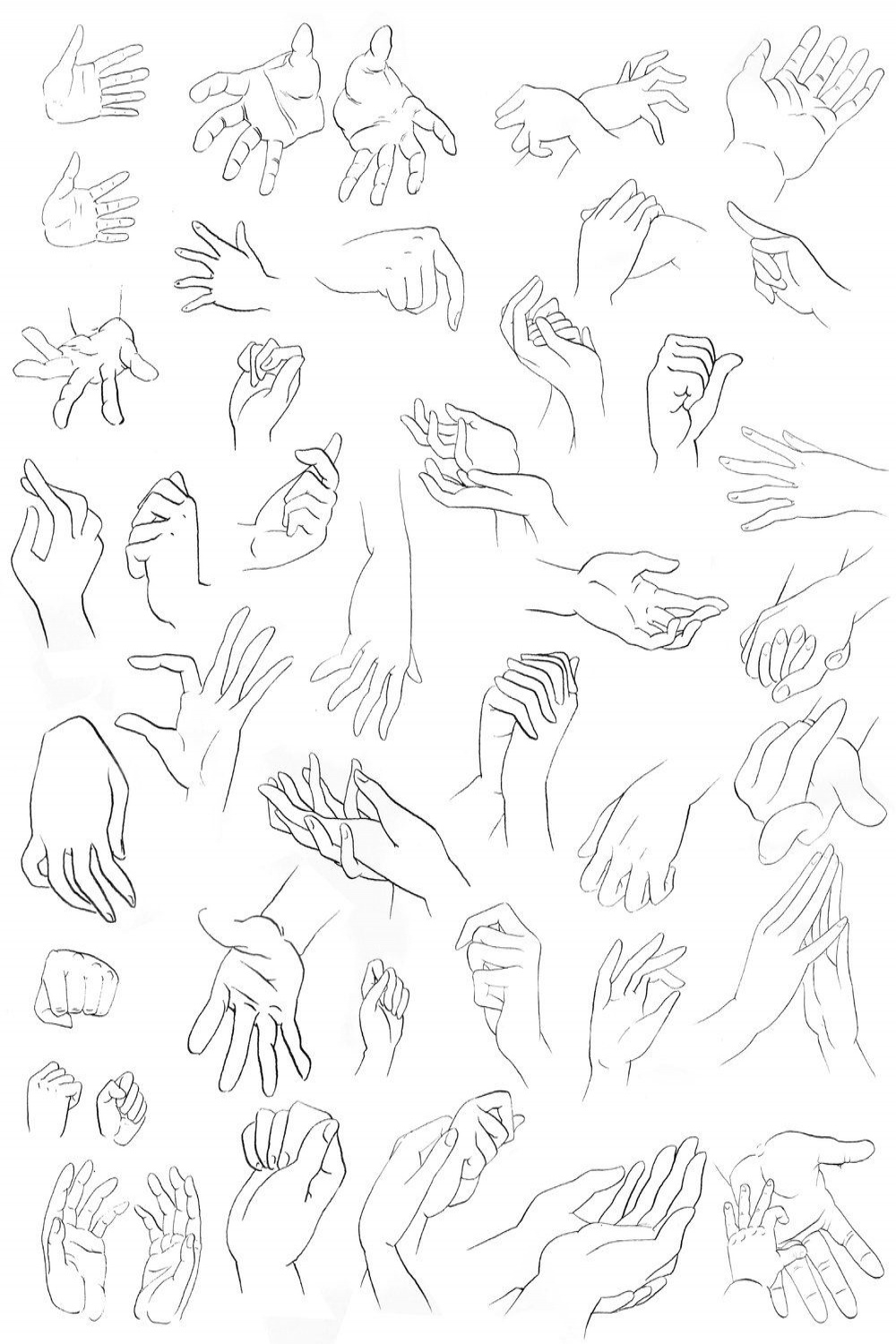 How to draw hands, Hand drawing reference, Art reference