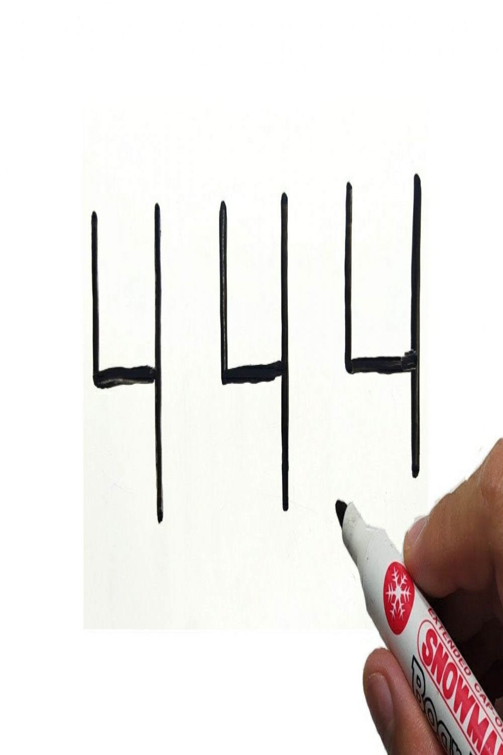 How to draw House from Number   Easy Drawing step by Step