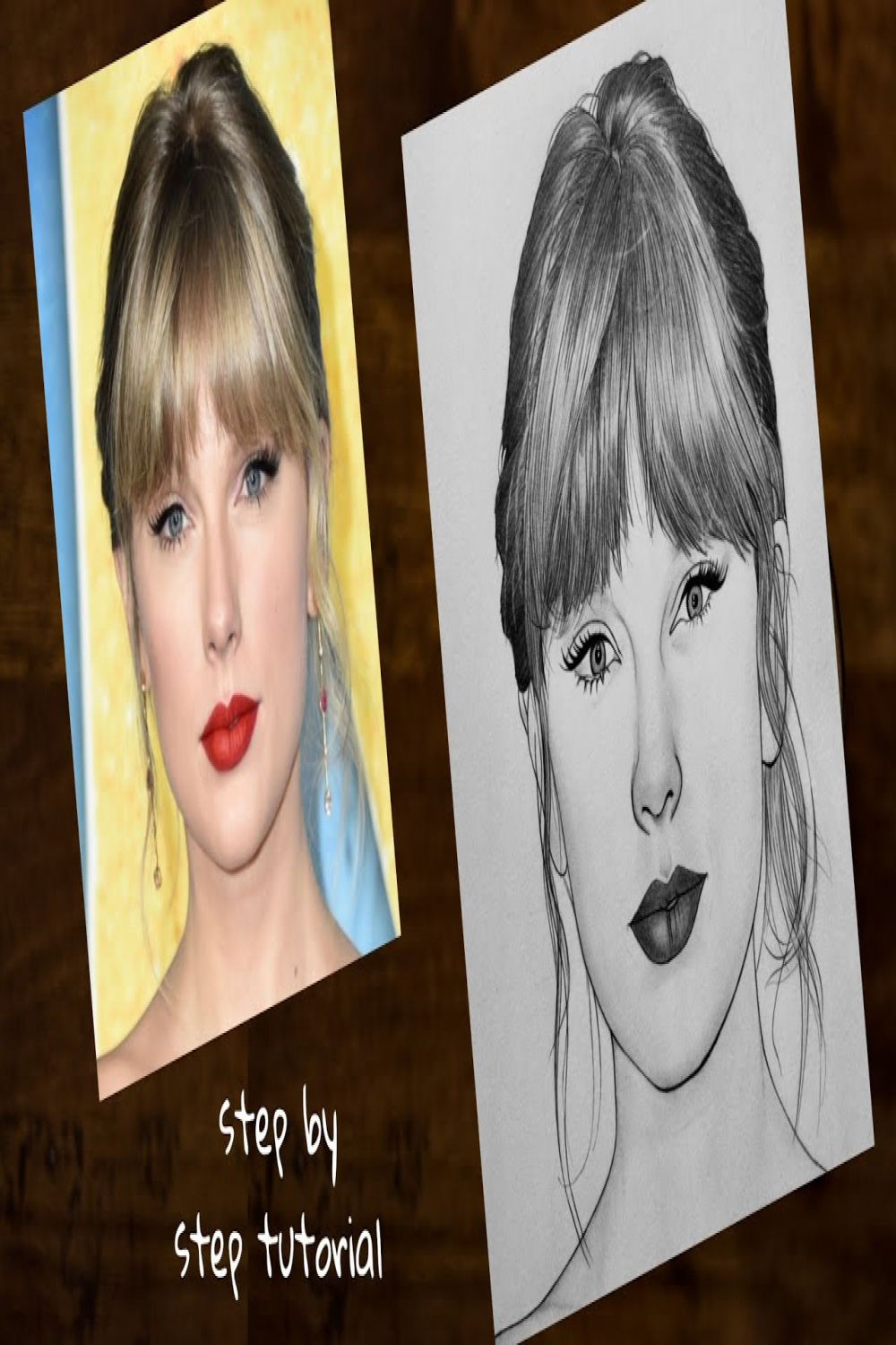 How to draw Taylor Swift step by step  Drawing Tutorial  YouCanDraw
