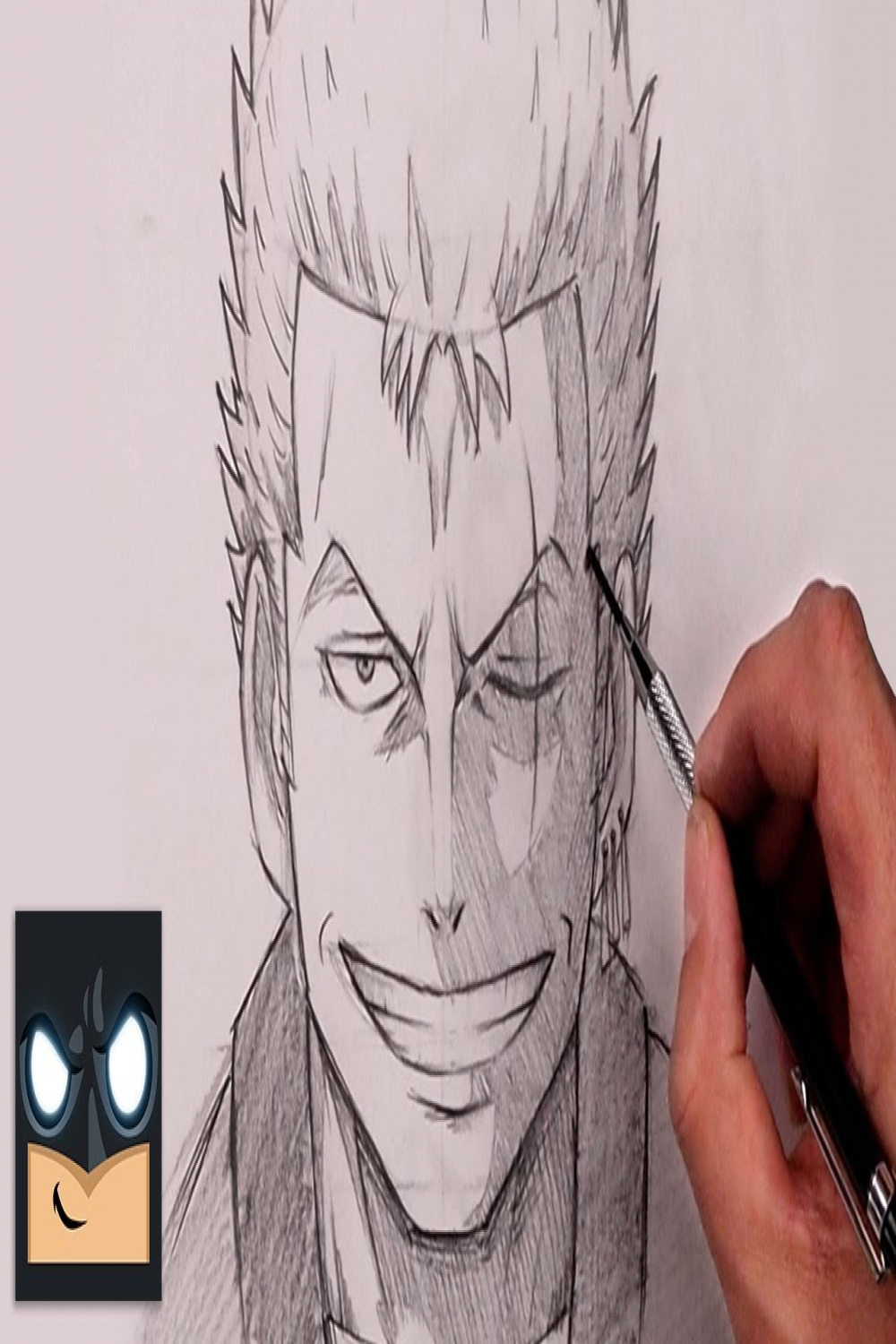How To Draw Zoro  One Piece Sketch Tutorial
