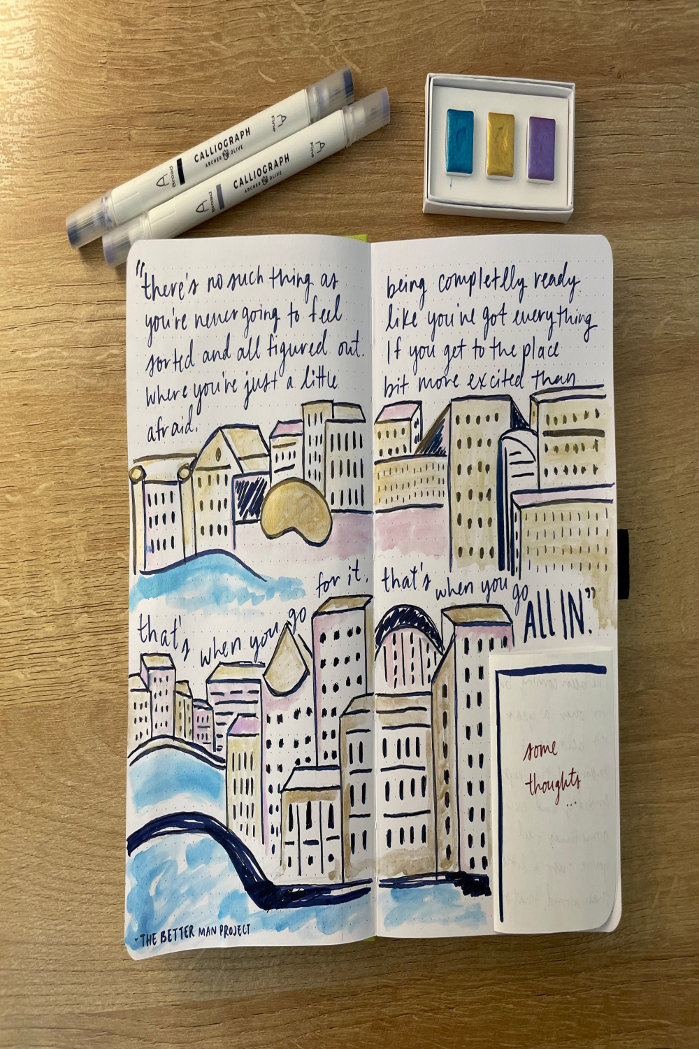 How to Use Quotes for a Quick, Easy, and Beautiful Bullet Journal