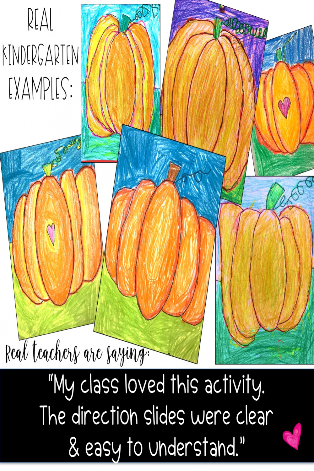 HOWYWOOD KINDERGARTEN!: Pumpkin Directed Drawings!