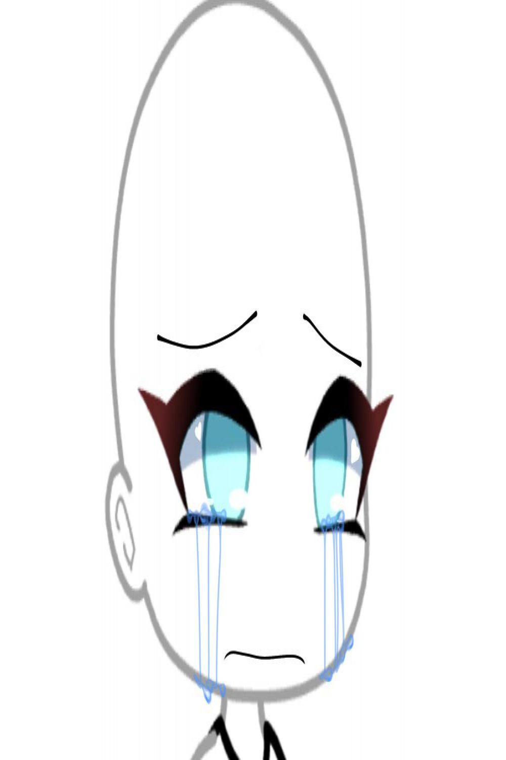 I made a custom Gacha Life Face : r/GachaClub