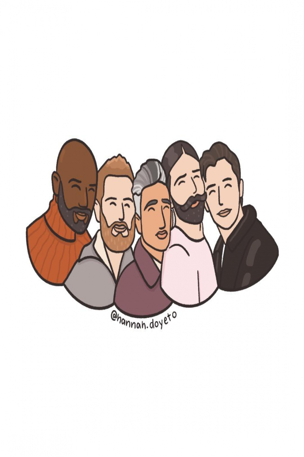I made a quick drawing of the Fab  and  of them saw it on my IG
