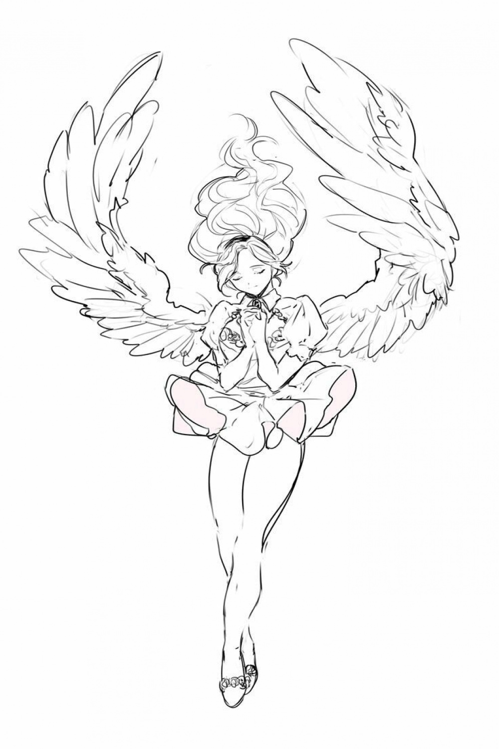 Image result for angel poses drawing  Art reference, Drawings