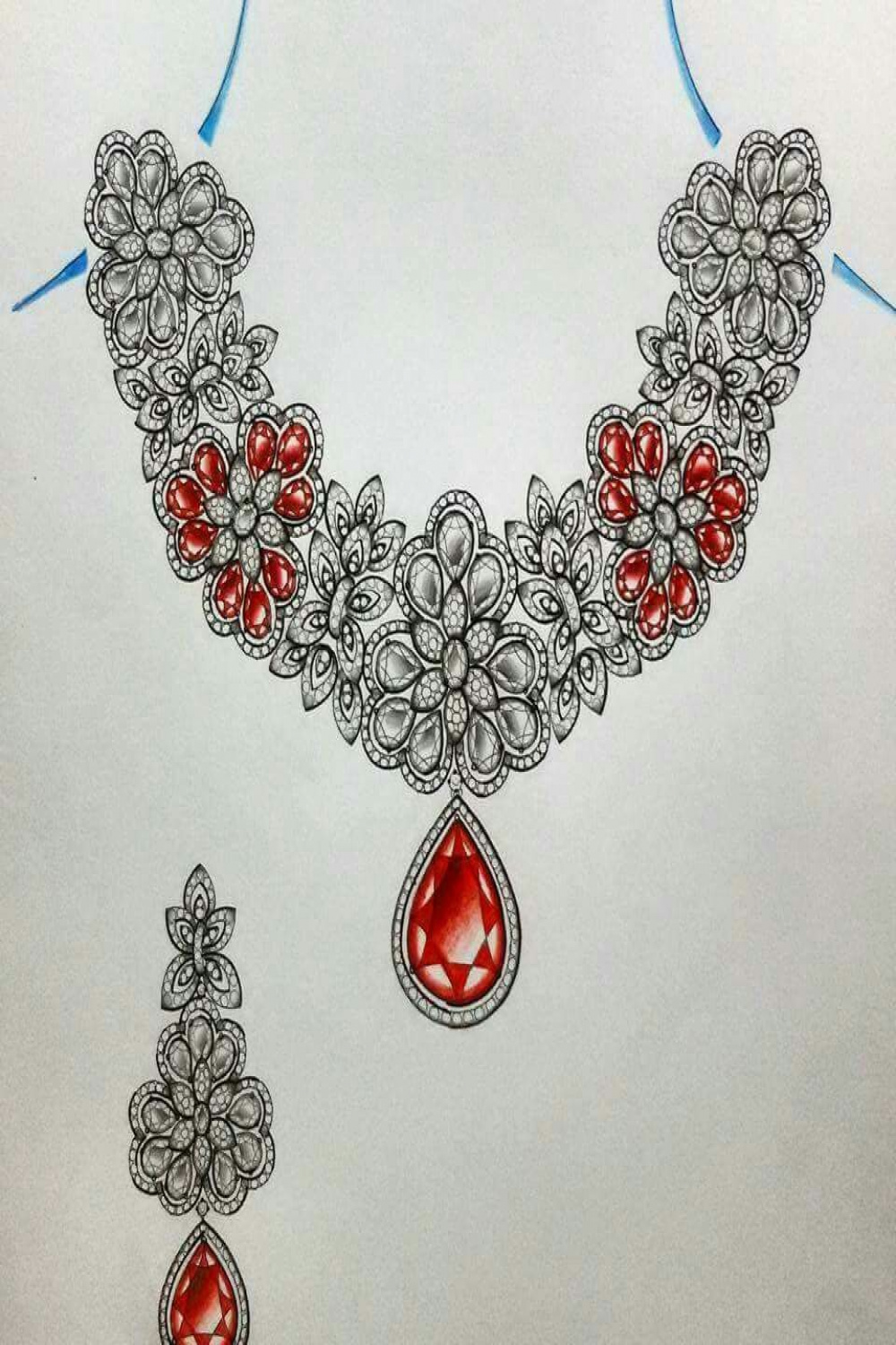 Jewellery Rendering / Hand Sketches ideas  jewelry rendering