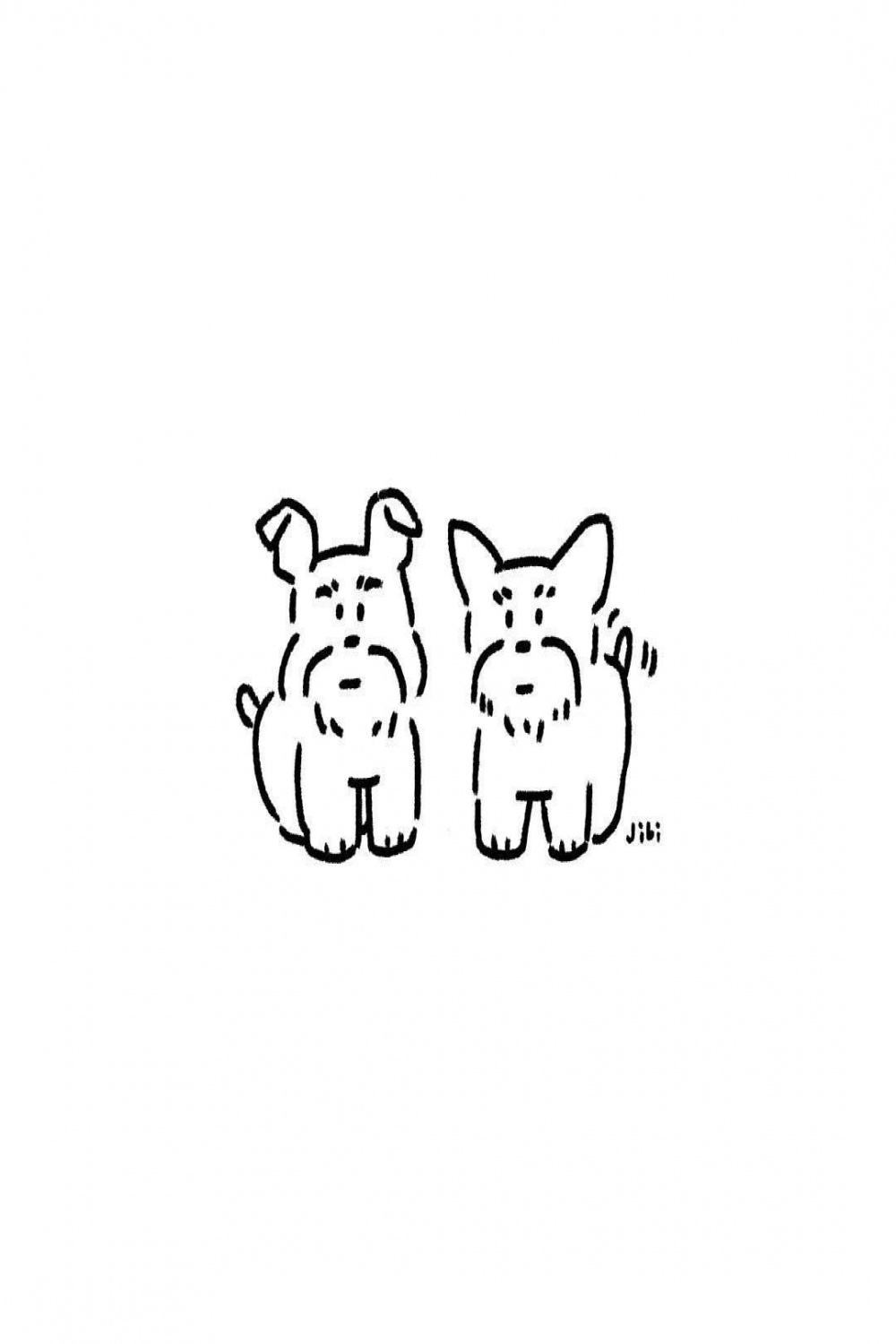jibi_note  Color pencil illustration, Cute drawings, Line art