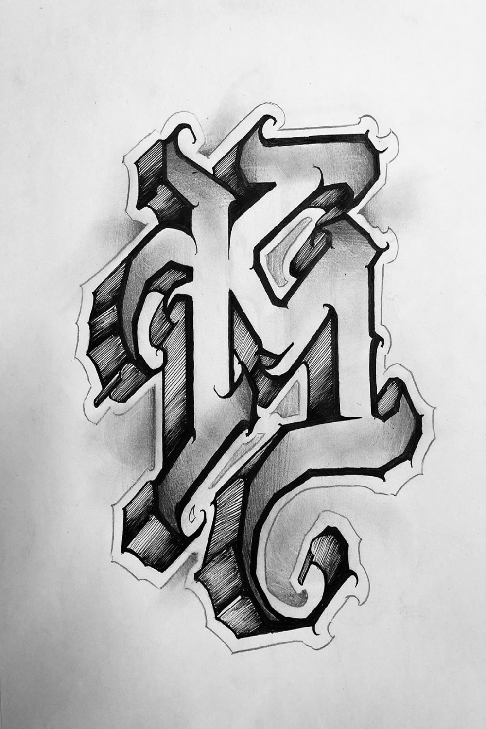 𝕵𝖔𝖘𝖊 𝖗𝖆𝖒𝖎𝖗𝖊𝖟 auf Instagram: „Letra “ k “ 🔥✨ @k
