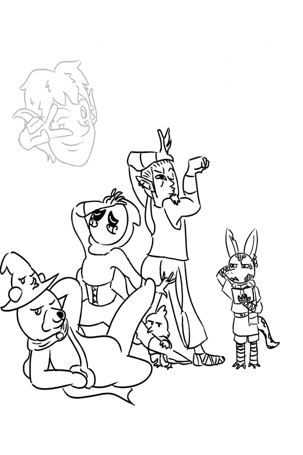 kmuh on X: "Some more draw your squad meme because I do so many