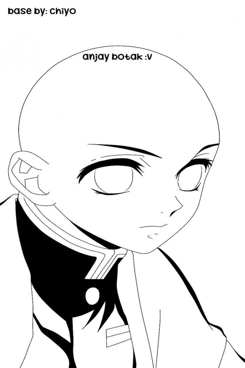 kny base em   Base de desenho, Cabeça de desenho, Tutoriais