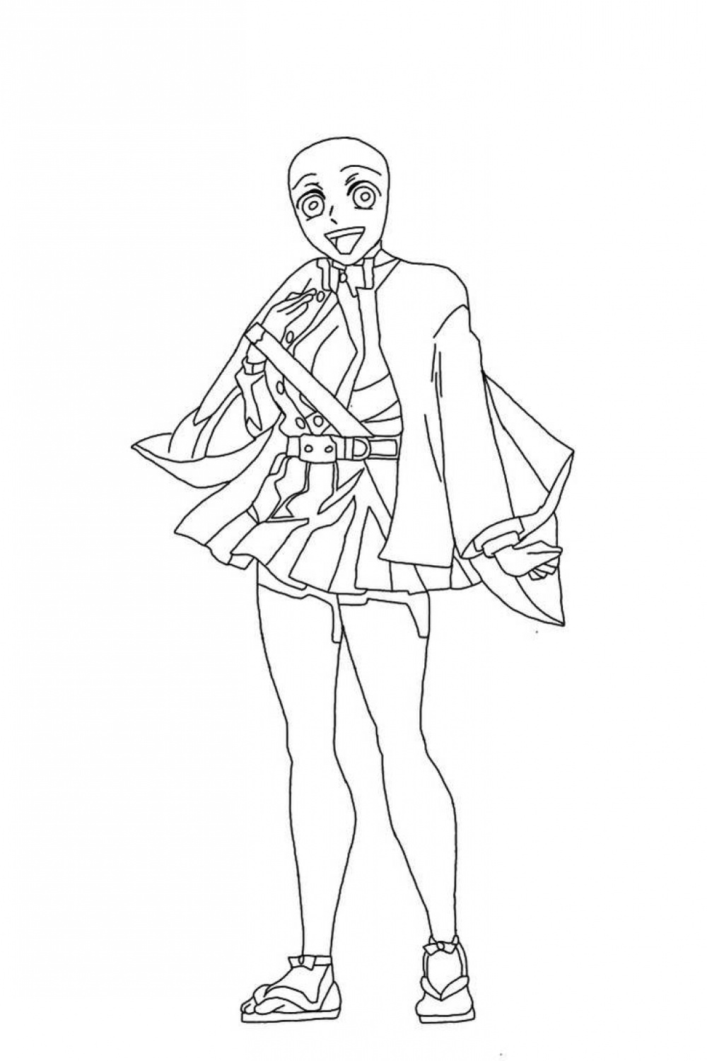 Mitsuri Demon Slayer Base # by Ibroara on DeviantArt