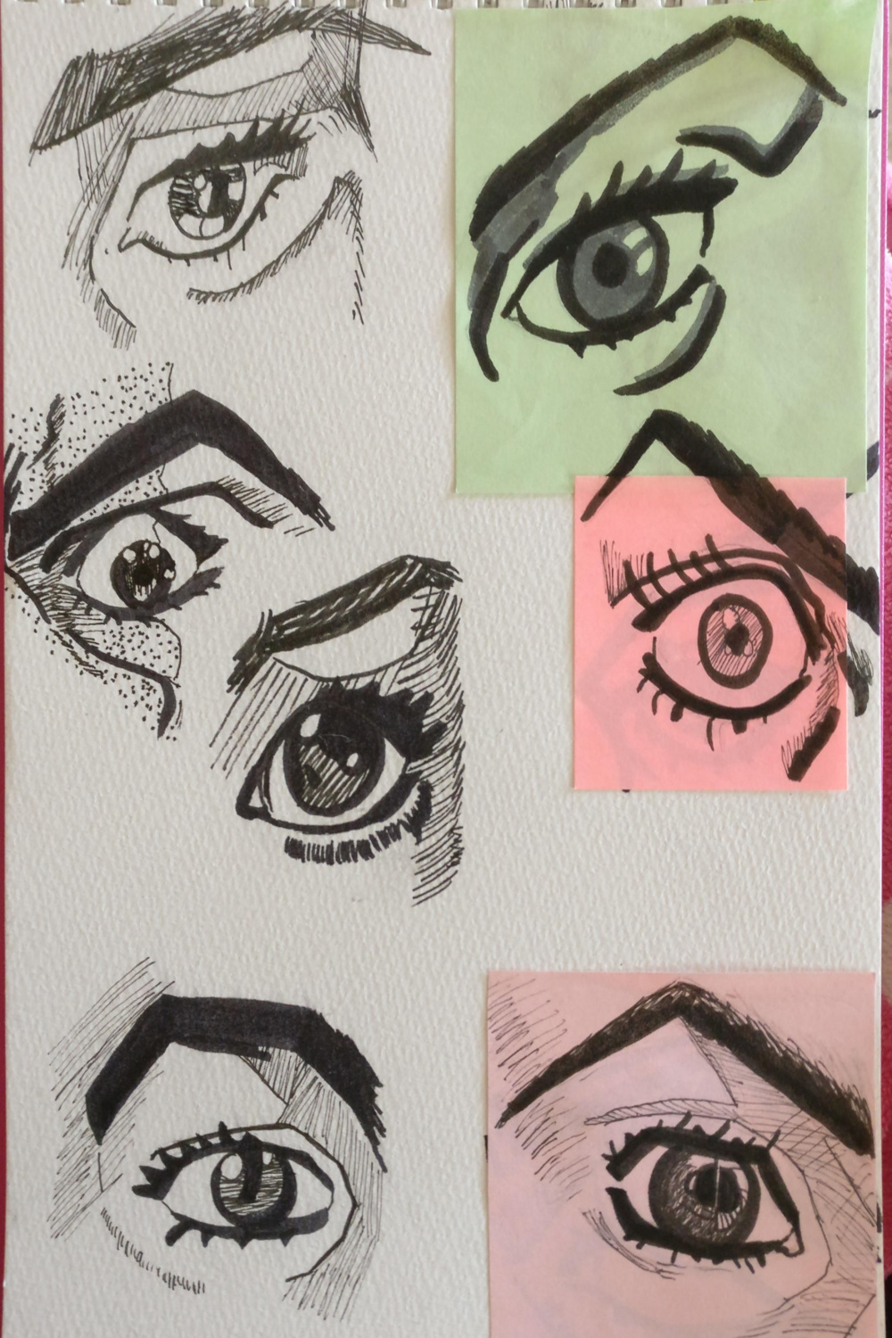 More eye practice, Jojo style this time thanks to suggestions! : r