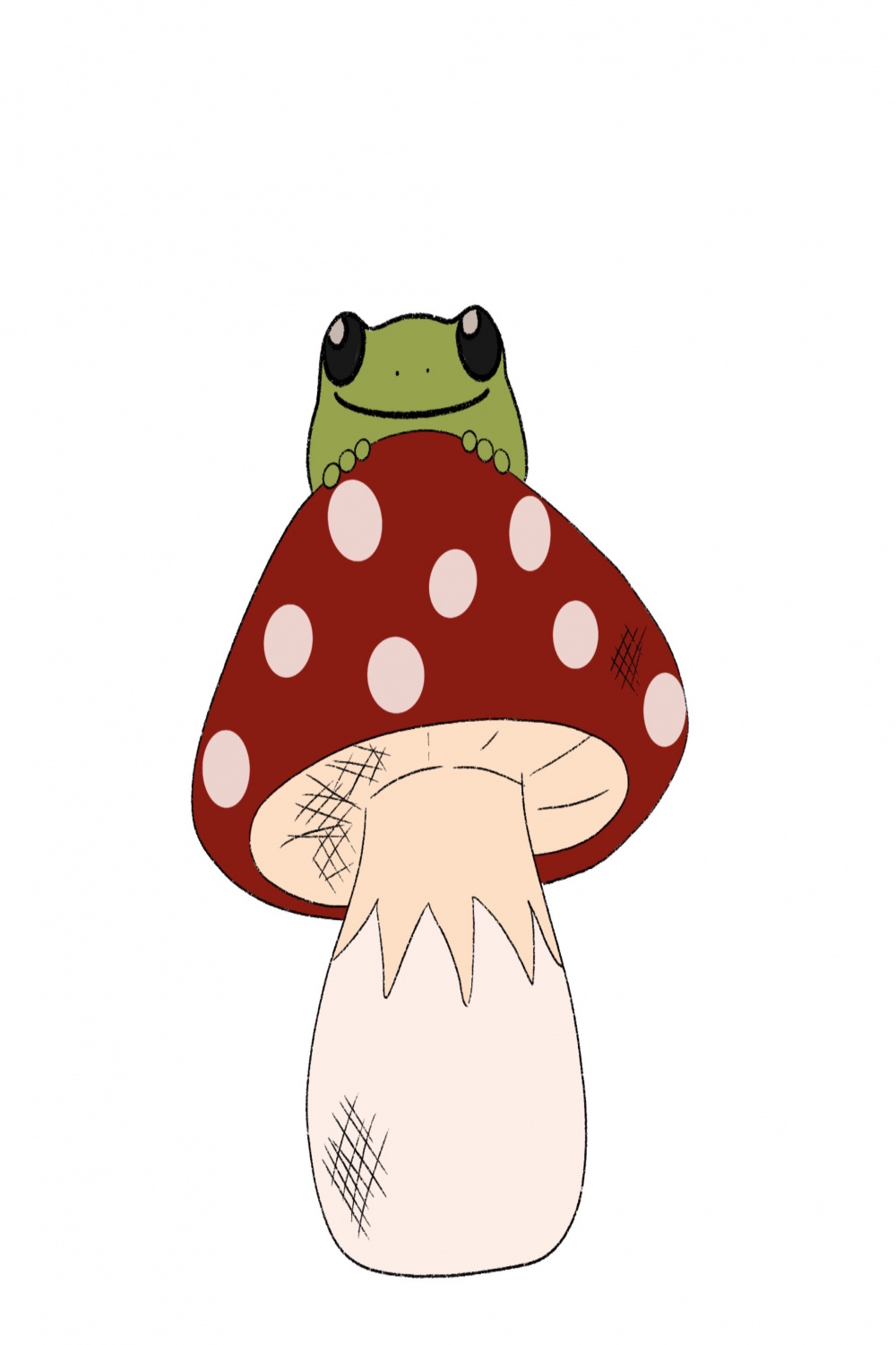 Mushroom frog by ivryyy on DeviantArt