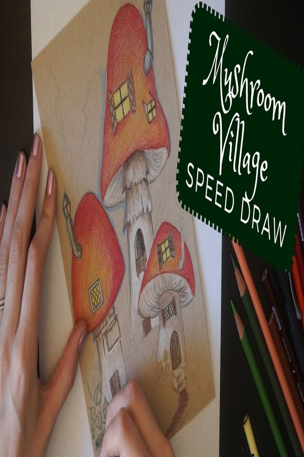 Mushroom Village: Speed Draw
