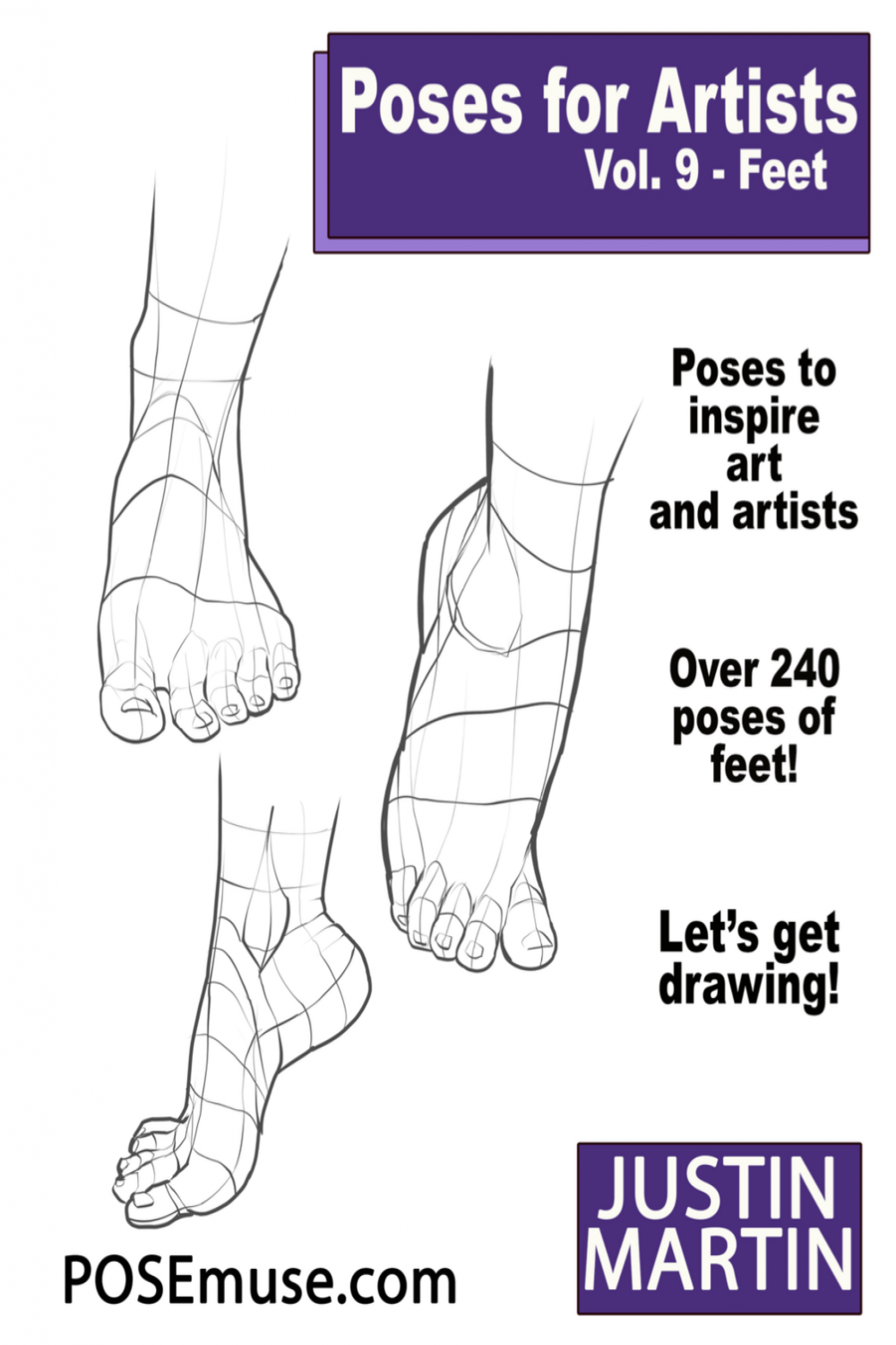 NEW Poses For Artists Vol : Feet