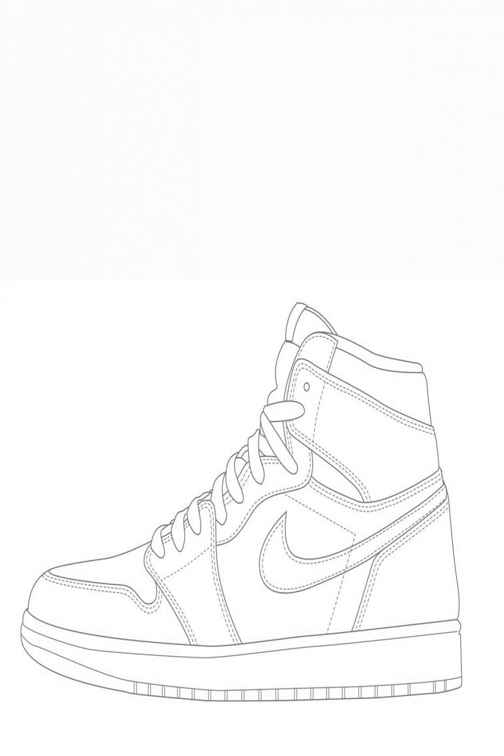 Nike Air Jordan   Nike art, Easy drawings, Nike drawing