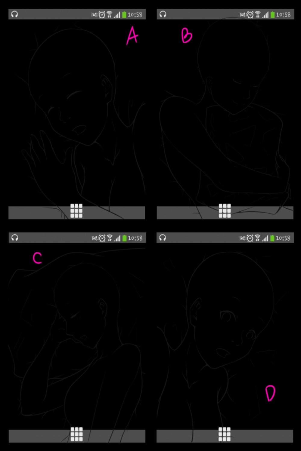OPEN] Y C H -SLEEP- SET PRICE by ZaveKey  Anime poses reference