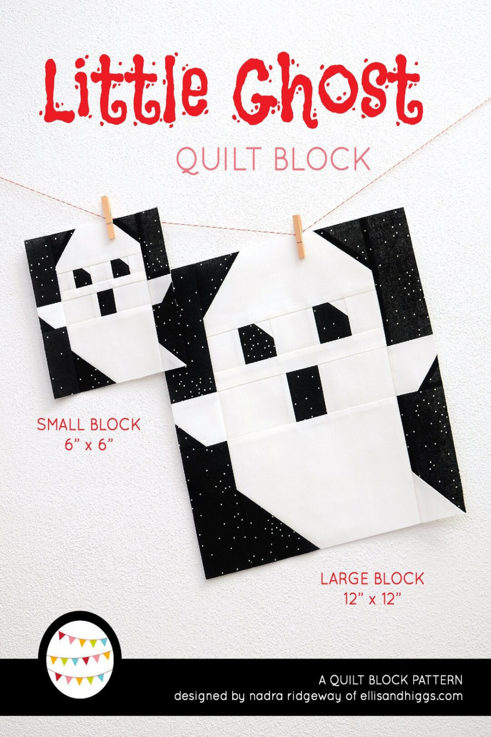 PDF Halloween Quilt Pattern Ghost Quilt Pattern - Etsy
