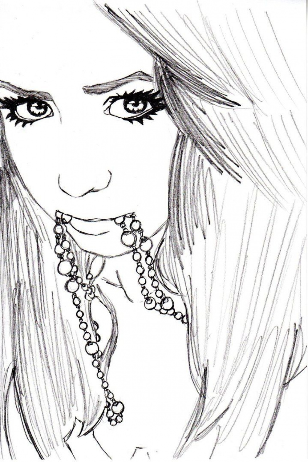 People Faces  by One-With-No-Color on deviantART  Face, Drawing