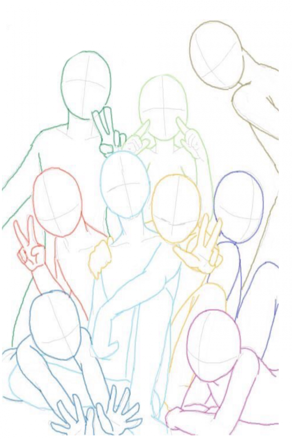 Pin by Ailen Sandoval on bocetos :  Drawing templates, Drawings
