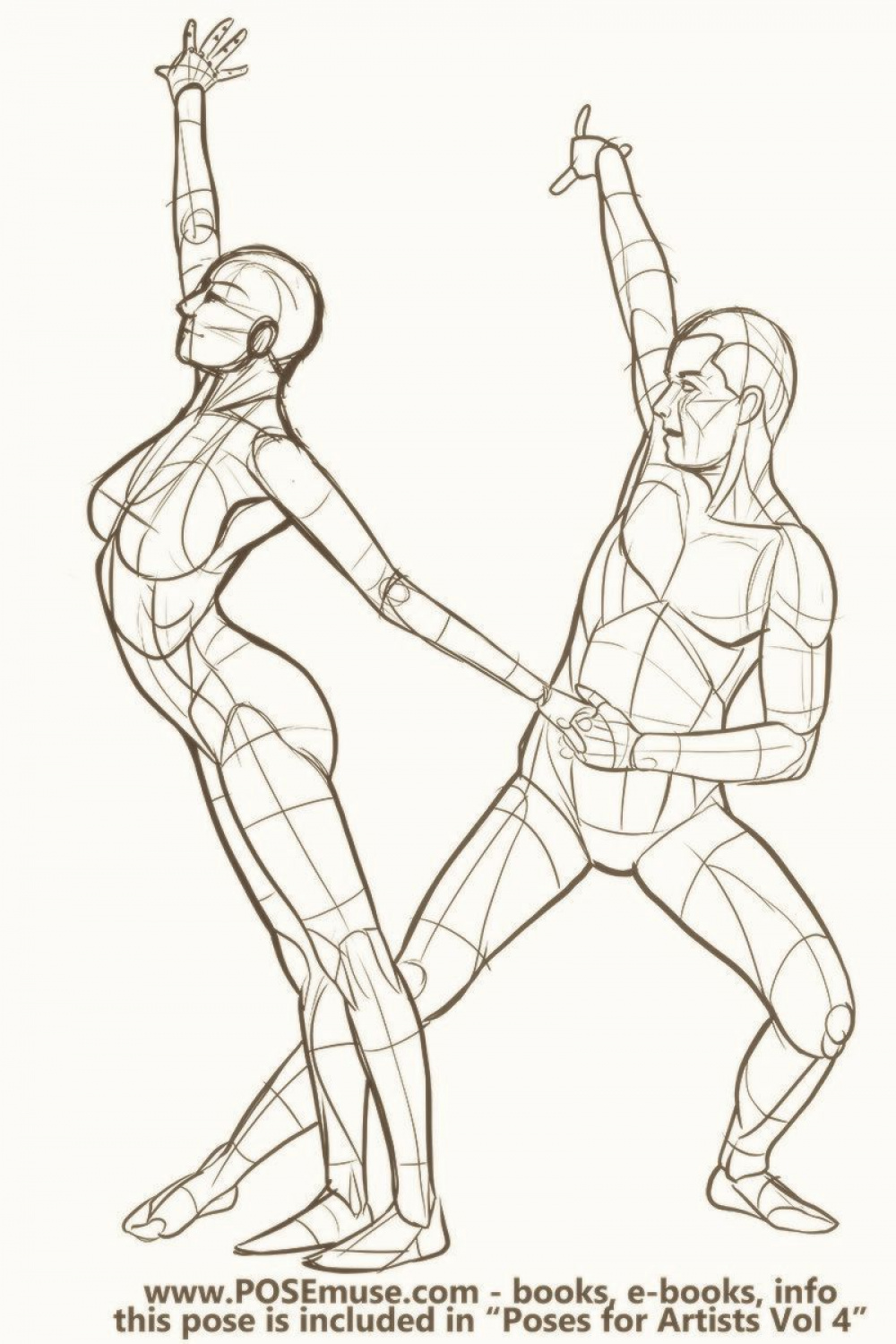 Drawing Reference Poses Couples