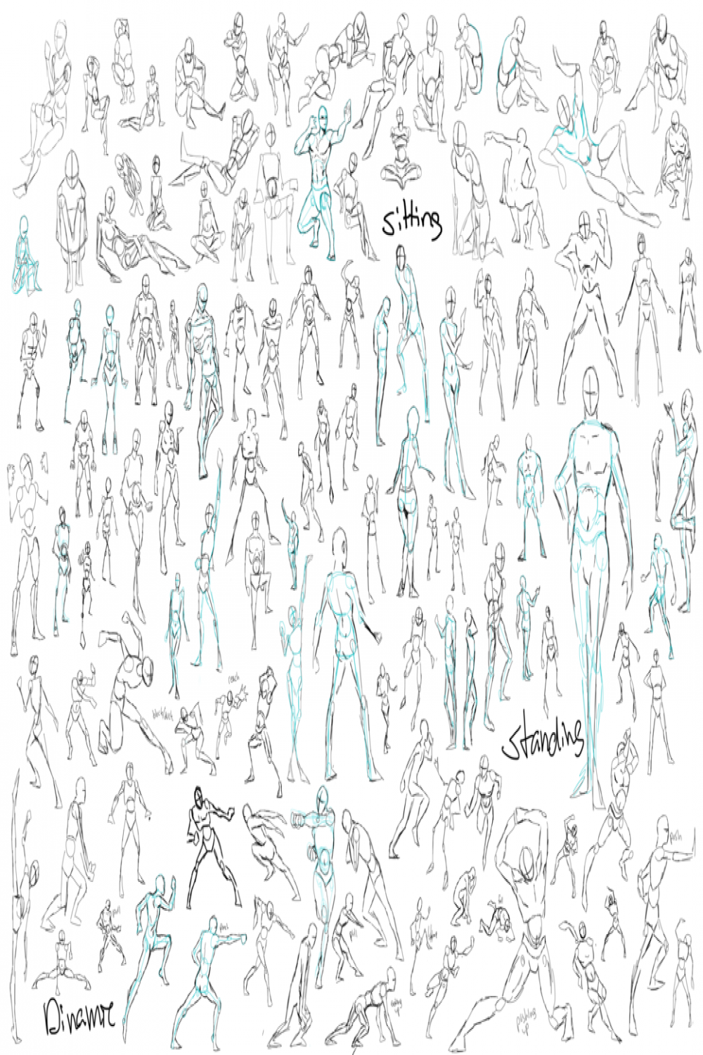poses galor by THEAltimate on DeviantArt  Figure drawing poses