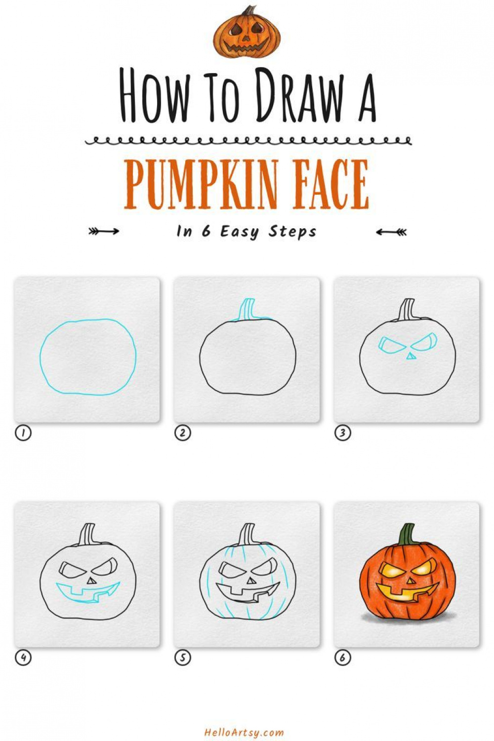Pumpkin Face Drawing  Pumpkin faces, Face drawing, Drawings