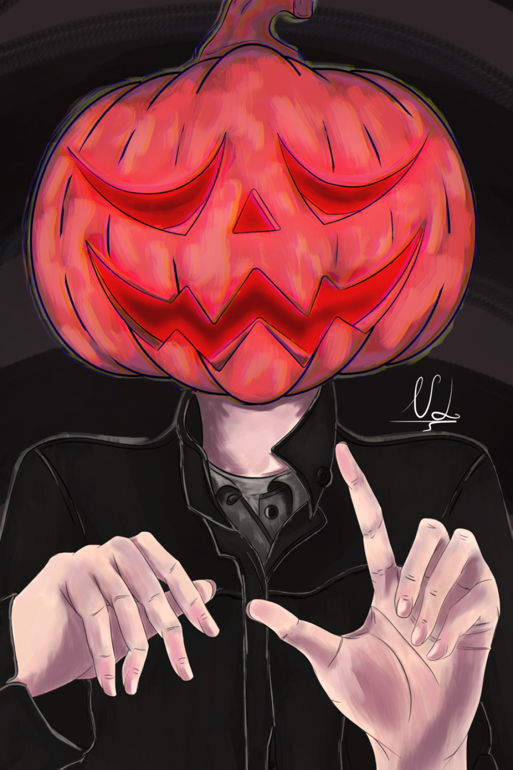 Pumpkin Man Skin Deep - Illustrations ART street