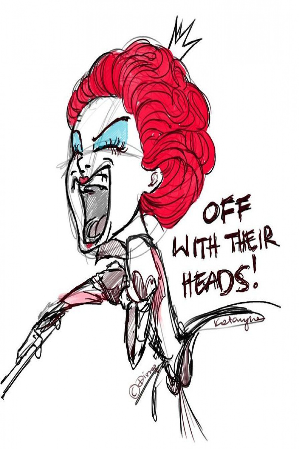 Queen of hearts by bebberry on deviantART in   Queen of