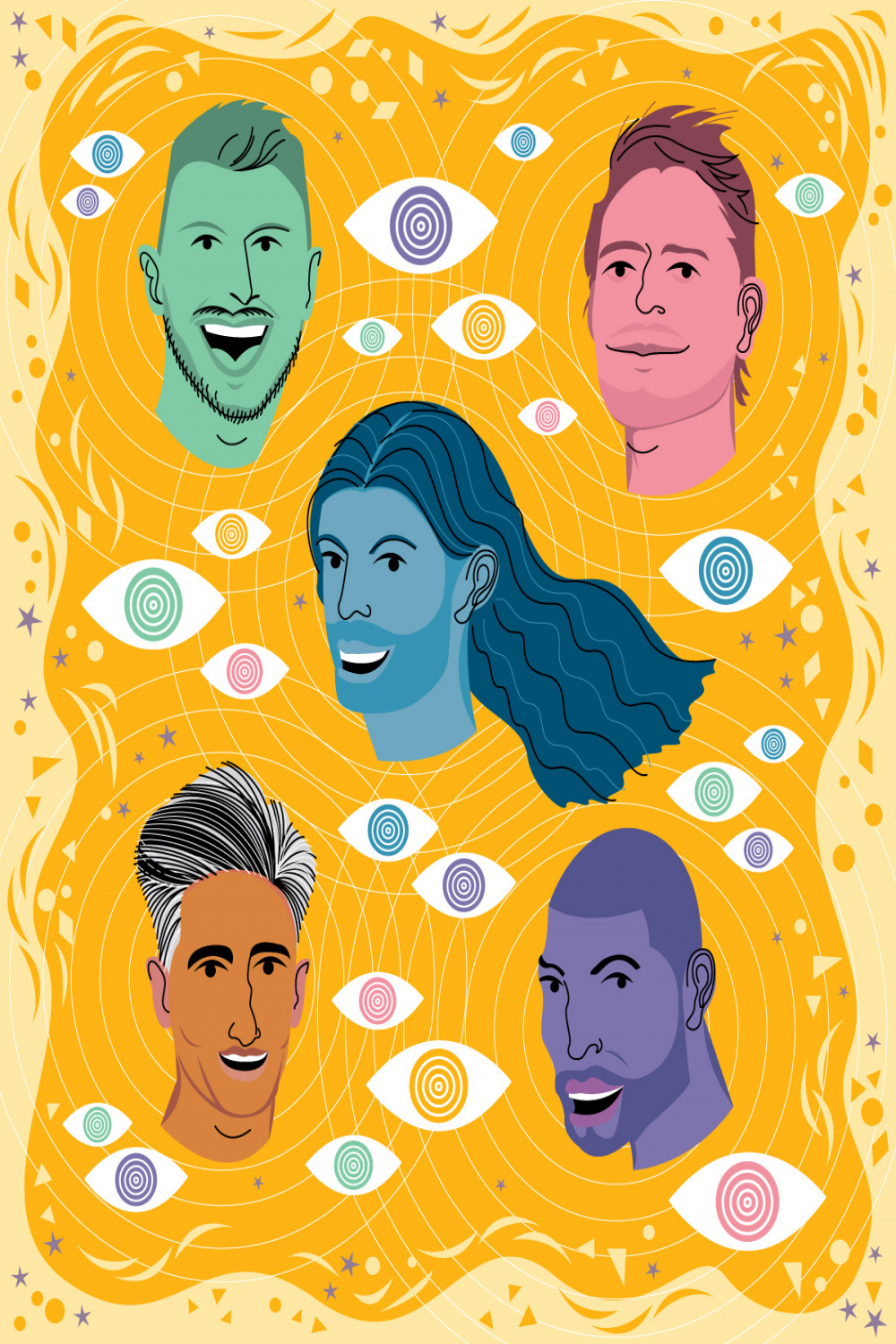Queer Eye - The Fab Five on Behance