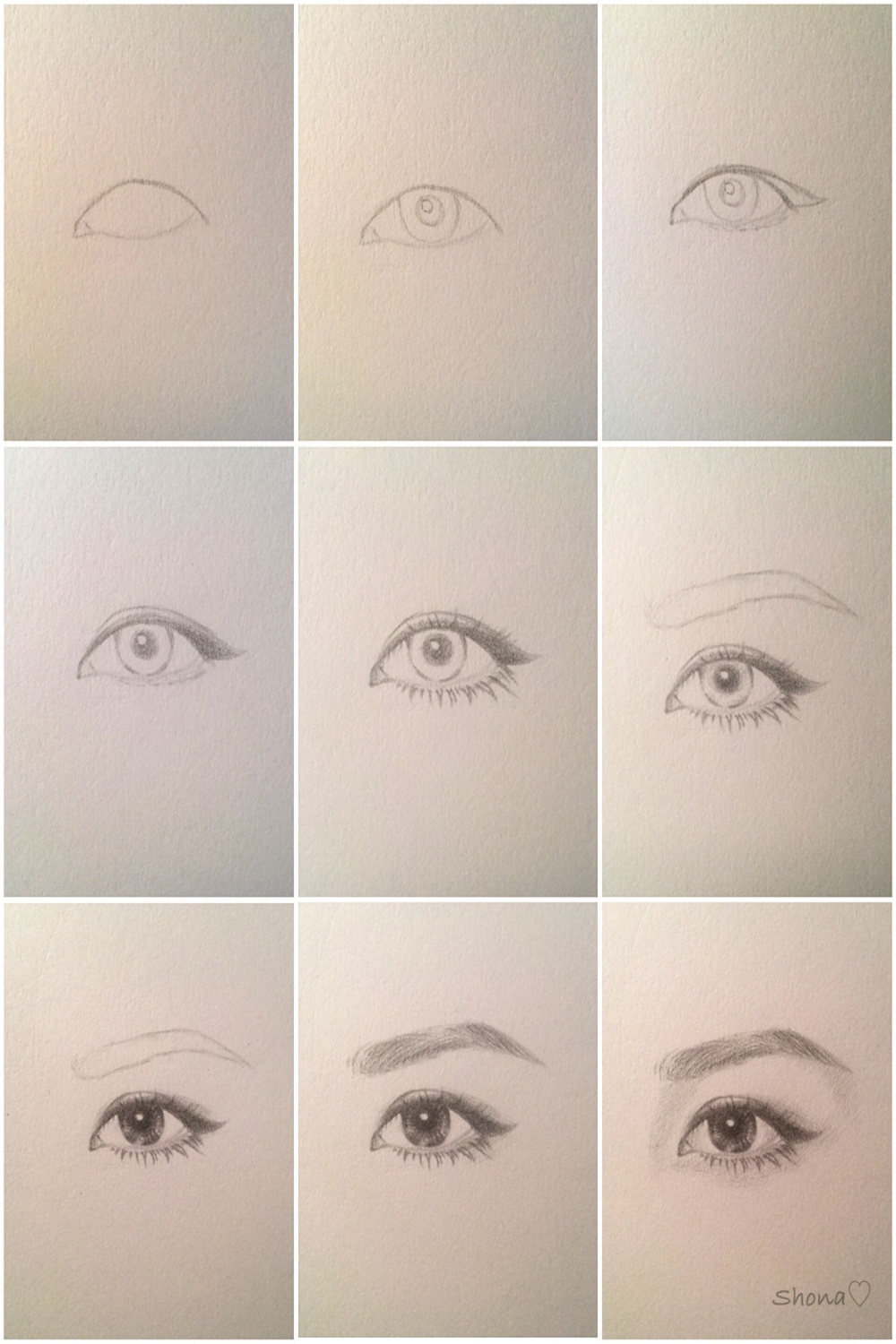 Realistic eye tutorial~hope this helps (please excuse the squint