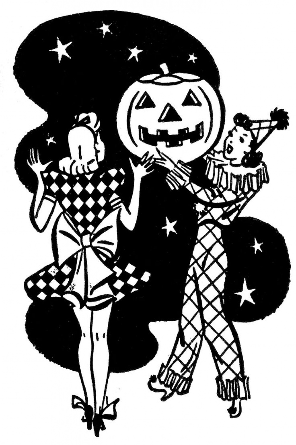 retro Halloween Image  Retro halloween, Halloween images