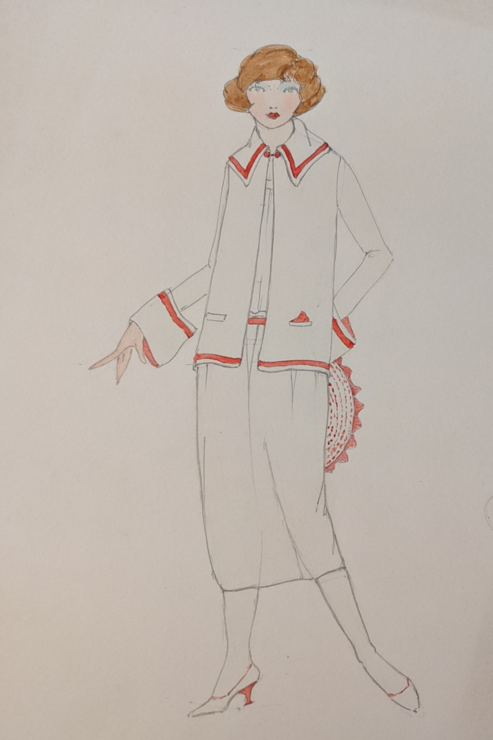s fashion sketches