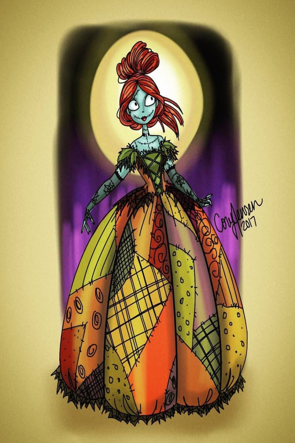 🍁🍊Sally, the Pumpkin Queen!!🍊🍁 This was the win  Nightmare