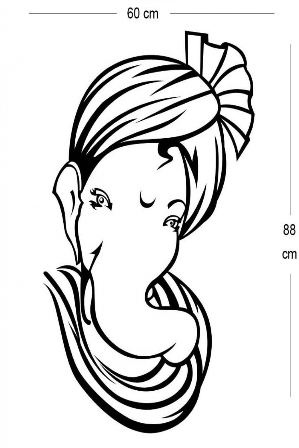 Simple Ganesh Line Drawings - Easy Ganesh Drawing  Ganesha