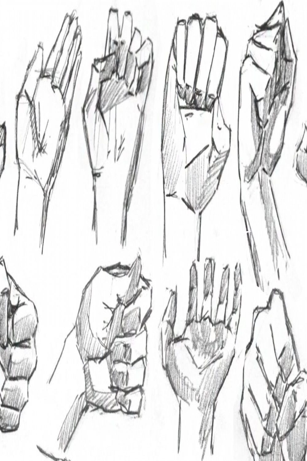 Sketching Hands Quickly - How to Draw  Part /