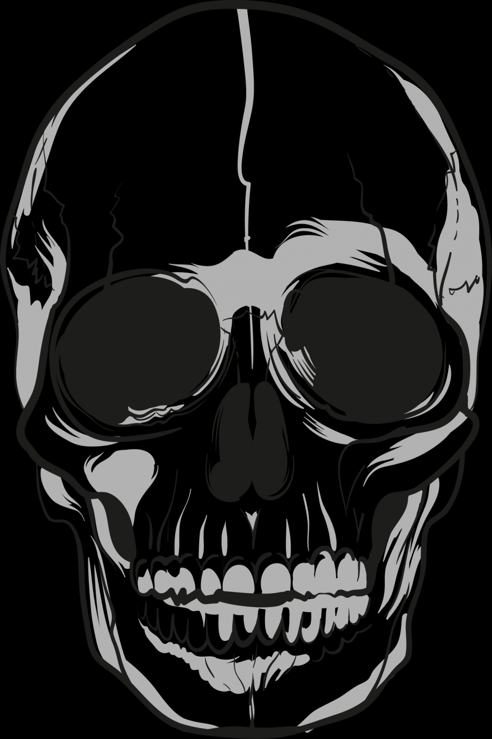 Skulls  Skeleton head drawing, Skulls drawing, Skeleton drawings