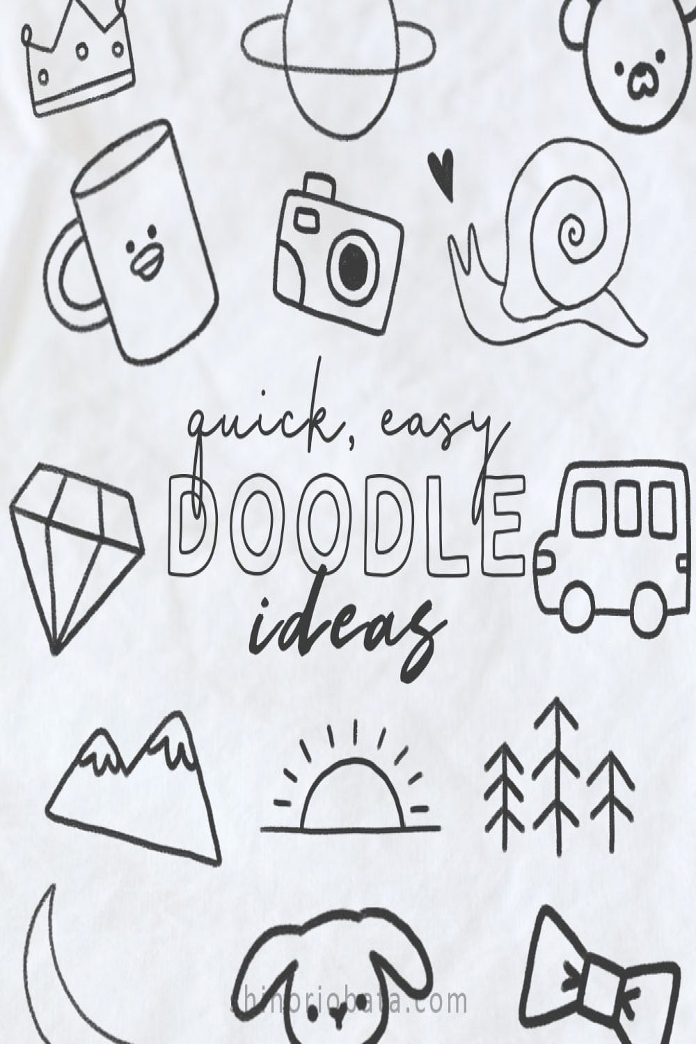 Small Quick Doodles to Draw When Bored