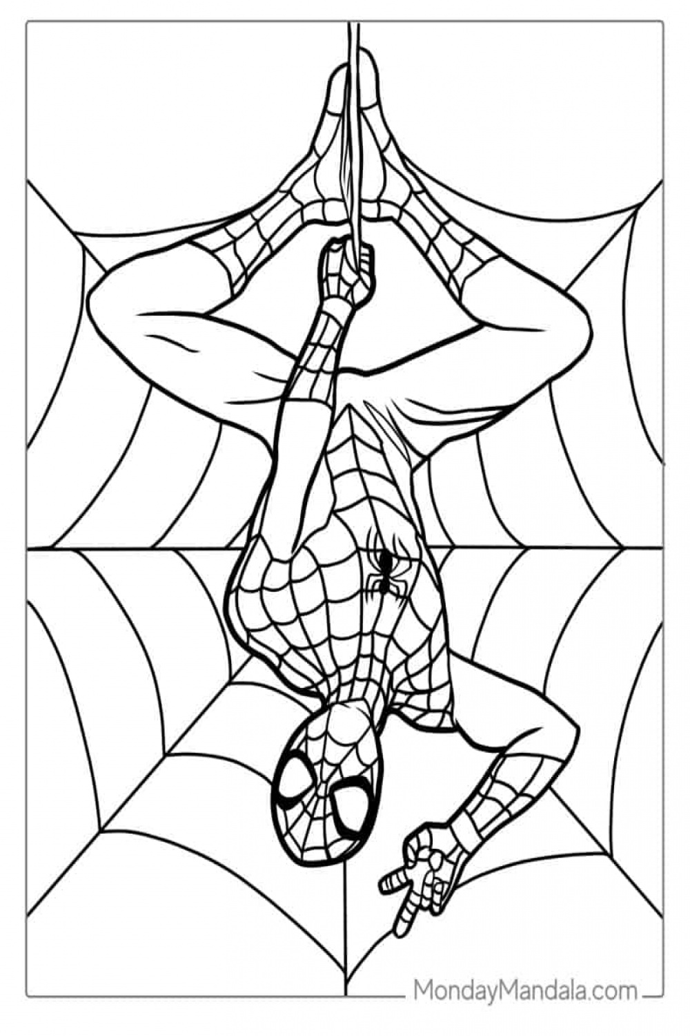 Spider-Man Coloring Pages (Free PDF Printables)