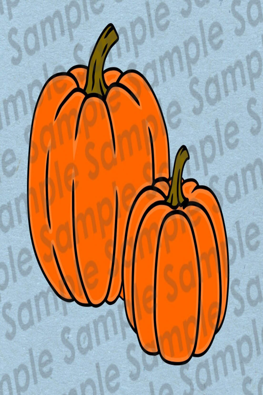 SVG  Color Vintage Style Halloween  Pumpkins Jack O Lantern - Etsy