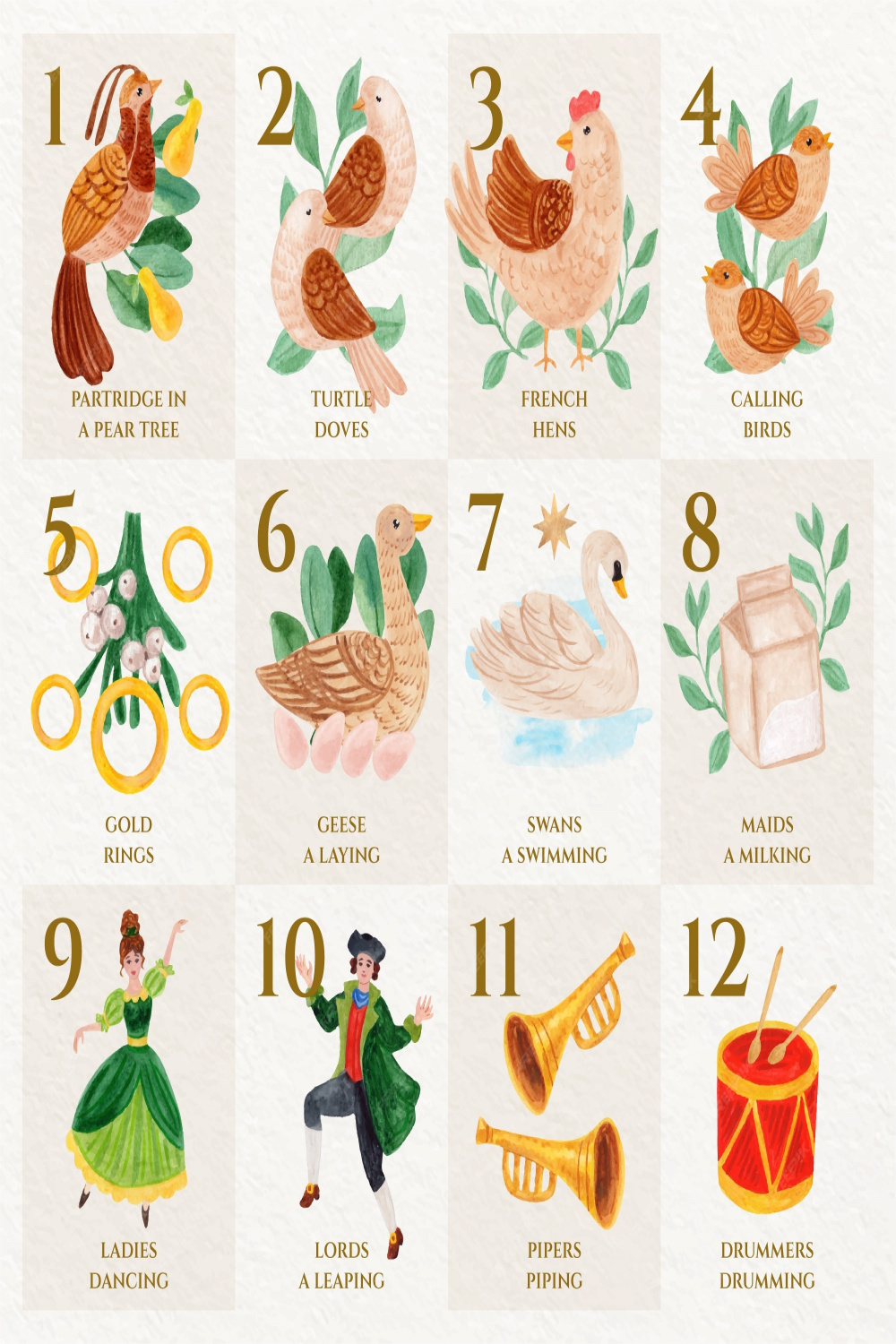 tage weihnachten-Vektoren und -Illustrationen zum kostenlosen