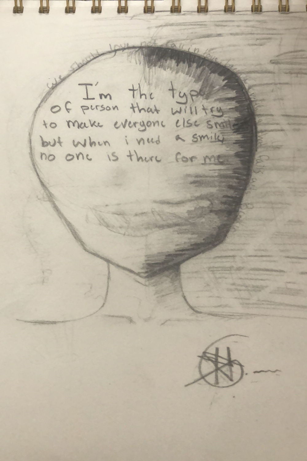 This is a quote face  Drawing quotes, Heartfelt quotes, Quotes
