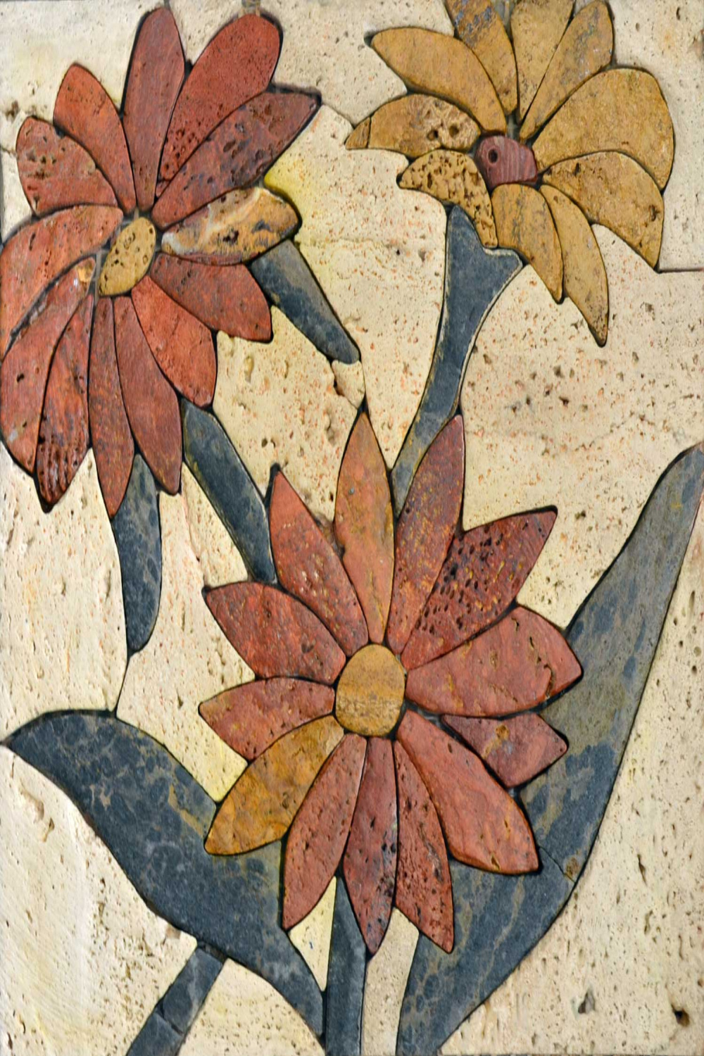 Top  Flower Mosaic Art Designs For Your Bathrooms