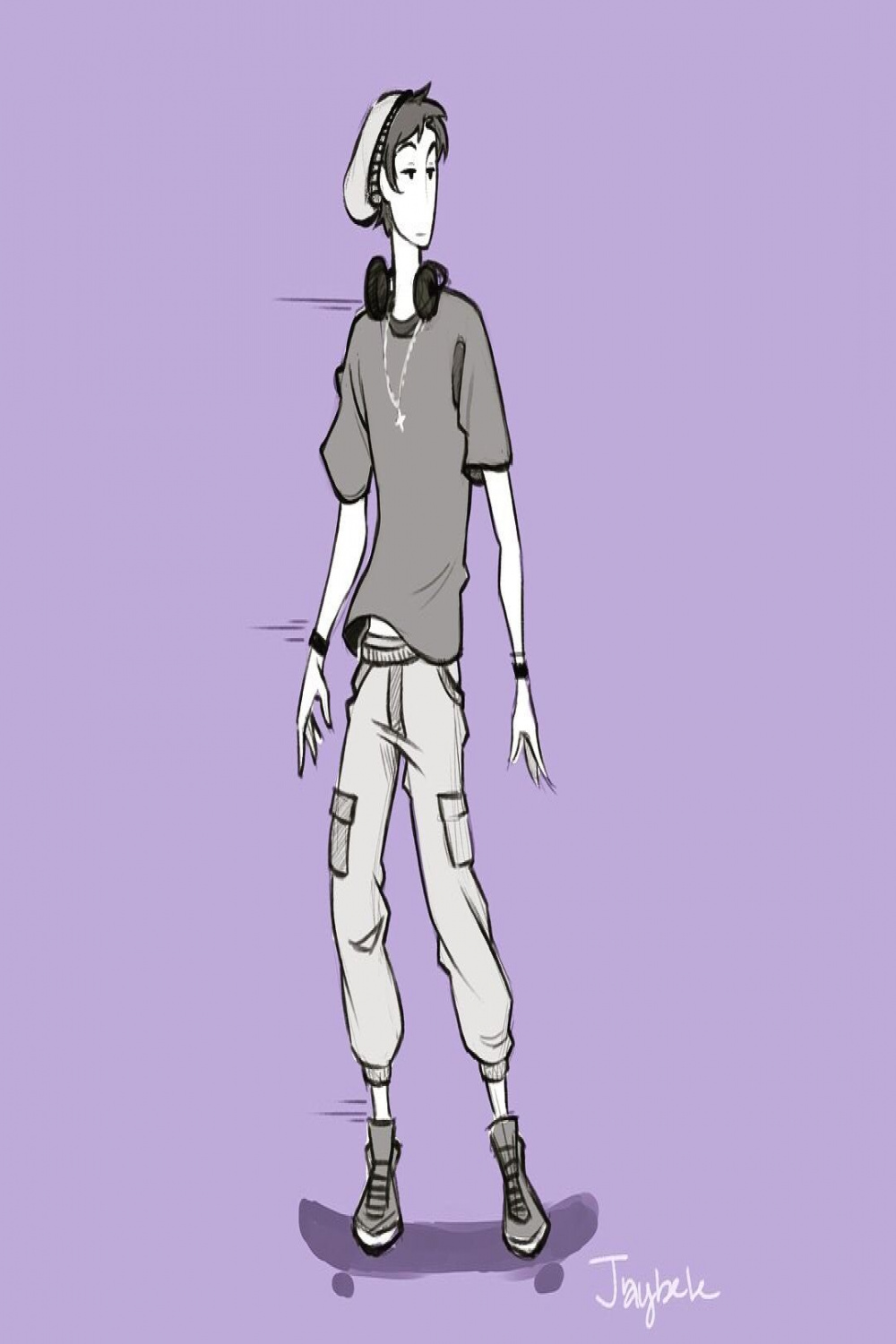 Unravel   Skateboarder drawing, Drawing poses, Drawing reference