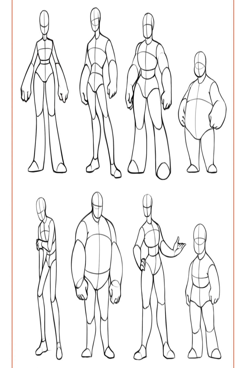 Valeria M — This reference sheet includes + body types for