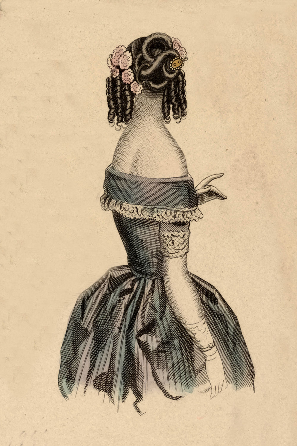 Victorian Ladies with Stylish Hair and Clothing! - The Graphics