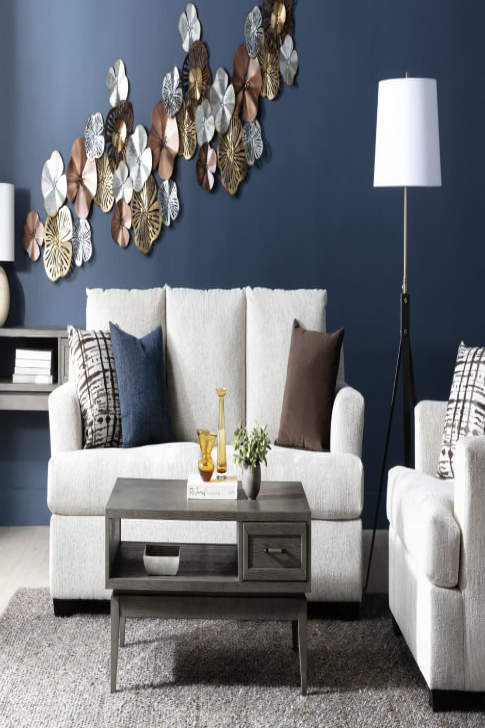 Wall Art Ideas for Living Room in   Living Spaces