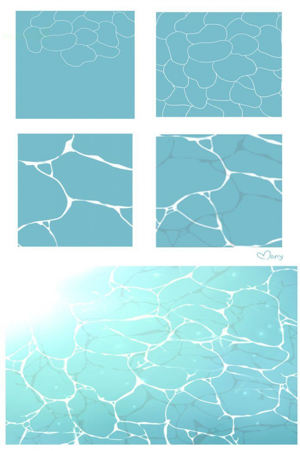 Картинки по запросу water drawing reference  Digital painting