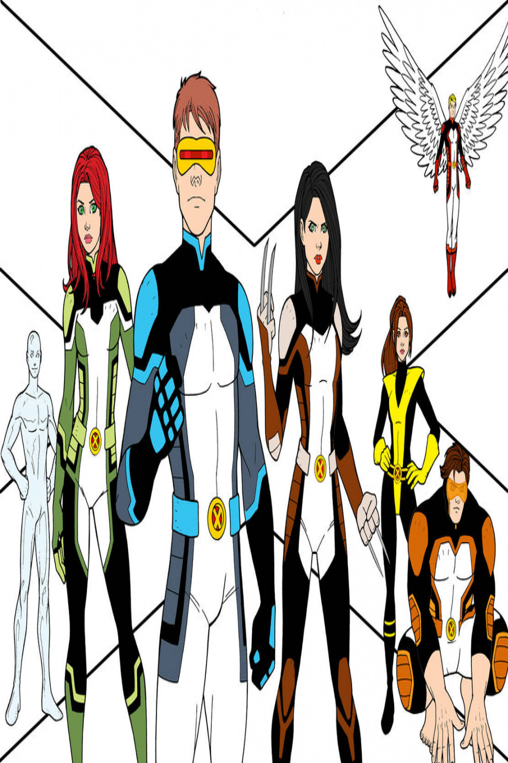 X-MEN Color Reference by JamieFayX on DeviantArt